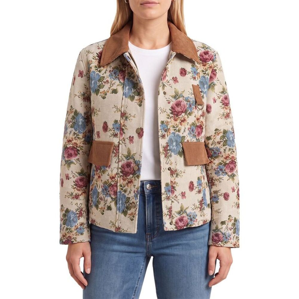 Avec Les Filles Womens  Short Chore Jacket